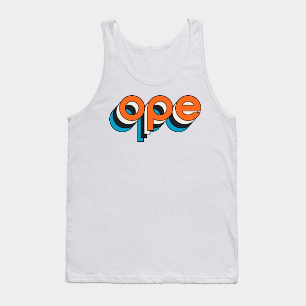 Das Dutch Ope Tank Top by ope-store